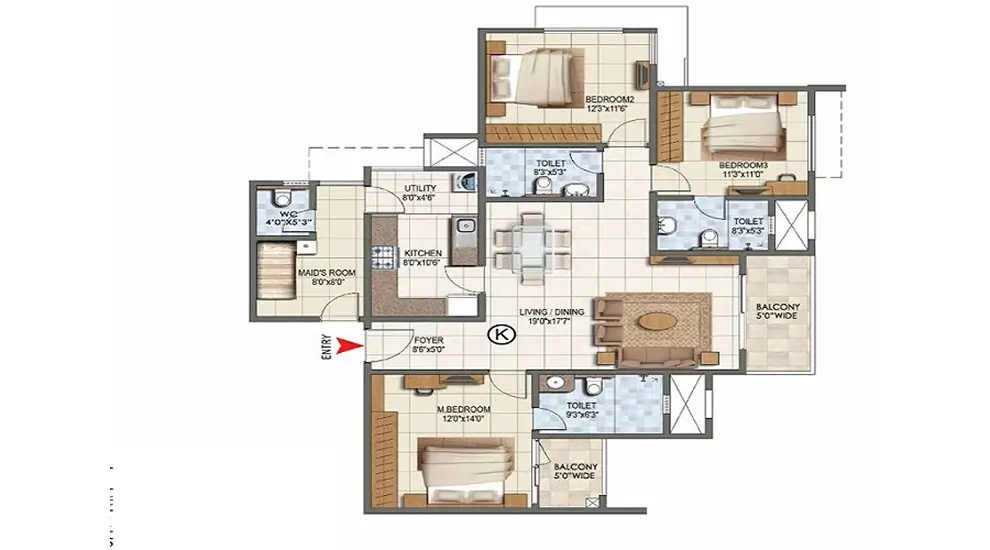  Ramky One Genext Towers